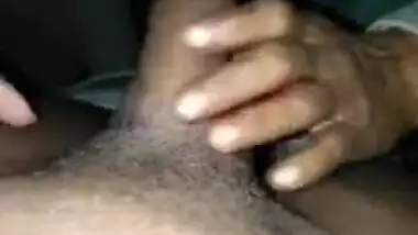 Local Desi Randi giving erotic blowjob to client