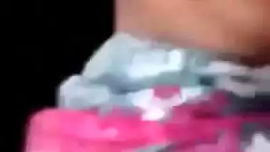BD girl showing her big melons on VC