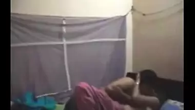 Telugu sex videos of an amateur couple enjoying a sensual sex session