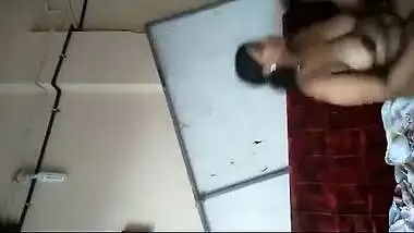 Indian sex movie scene of a older pair enjoying a home sex session