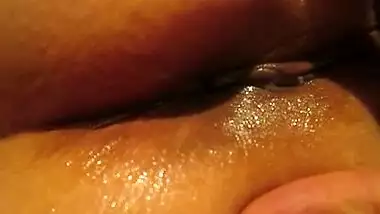 Close up anal