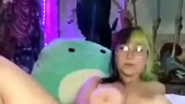 BigTittyGothEgg Ass and Pussy Play