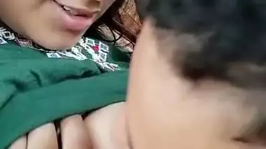 Indian girl getting her virgin nipple sucked for first time