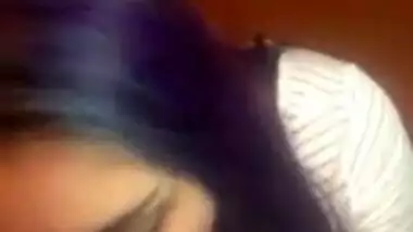 Desi girl blow job