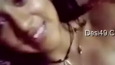 Cute Desi gal shows XXX assets and even has quick solo sex in bed