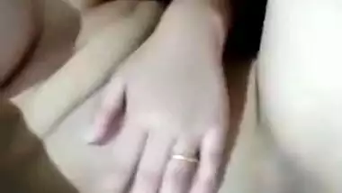 Exclusive- Sexy Girl Showing Her Boobs And Wet Pussy