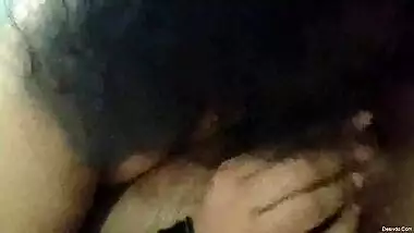 Aunty sucking hubbys cock