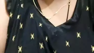 Naughty Dehati wife showing her big boobs on cam