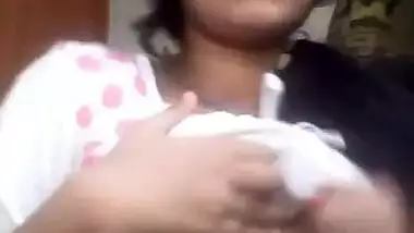 Cute girl playing with melons dead link update