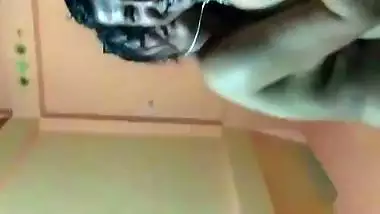 Hot desi beauty riding dick with BF XXX video