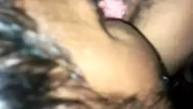 Indian husband fingers and licks wife’s Pink pussy