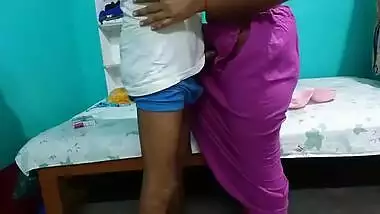 Husband thrusts XXX pecker into Desi wife's twat after stripping her