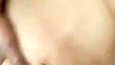 Beautiful girl show her big boob selfie cam video