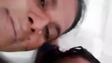 Man films him lying next to his Desi wife after sex exposing XXX body