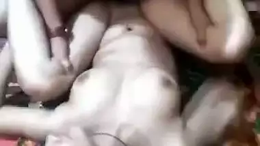 Tamil sex video of a Jija fucking his Sali with a condom on