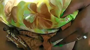 Cute Village Desi Aunty Outdoor Fucked By XXX Lover