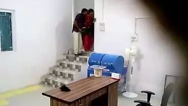 Office Lovers Caught on CCTV