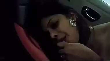 Hot Mallu Babe Stripping With Boyfriend In Car