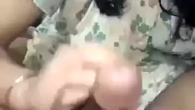Village girl gives an Indian blowjob to her young uncle