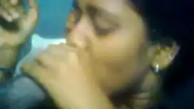 Desi girl smoking and giving blowjob