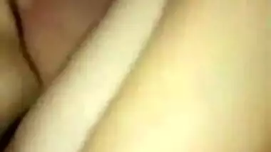 Desi shy wife licking and sucking hubbys cock