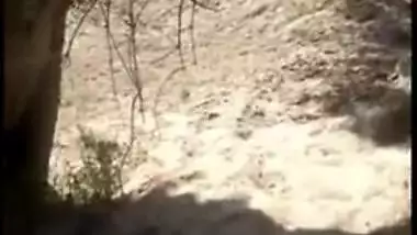 Husband caught cheating wife she fuck with lover outdoor, scandal Desi mms