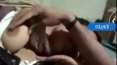 Hubby Showing Wife Boobs to Firends On Video call