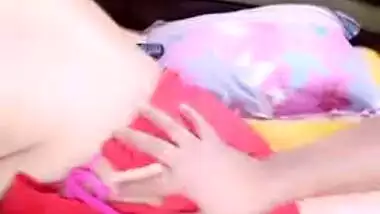 Young Desi XXX couple takes hot video of their love games MMS