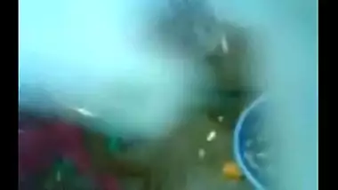 Wife’s younger sister taking bath captured using