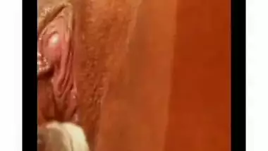 Beauty indian hot wife masturbating with bottle