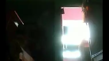 Self shot seductive video of a teen girl gets interrupted by her mom