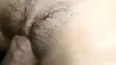 Asian Indian Muslim cute girl enjoying and moaning with BF