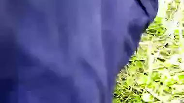 HD outdoor porn of a horny girl fucking her lover