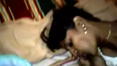 Village couple romance, Blowjob,boobs pressing and pussy fingering