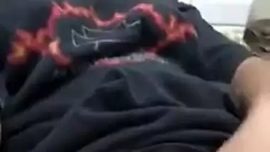 Indian porn movie of an amateur girlfriend finger fucking her cookie on web camera