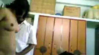 BF sexy video of a horny college girl having fun in her bedroom