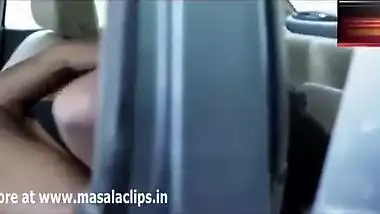 Desi Hot Sex Video Of A Secretary With Her Employer In Car Outdoors