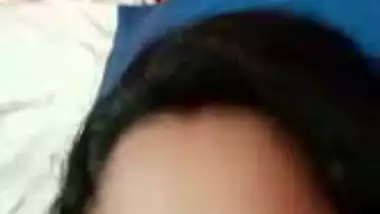 Stripchat girl Trisha playing with naked boobs