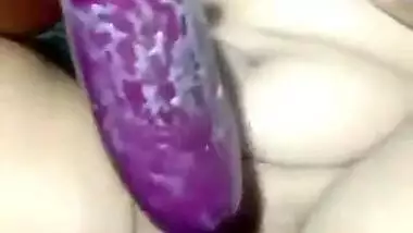 Bhabhi anal and pussy fucking by brinjal